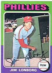 1975 Topps Mini Baseball Cards      094      Jim Lonborg